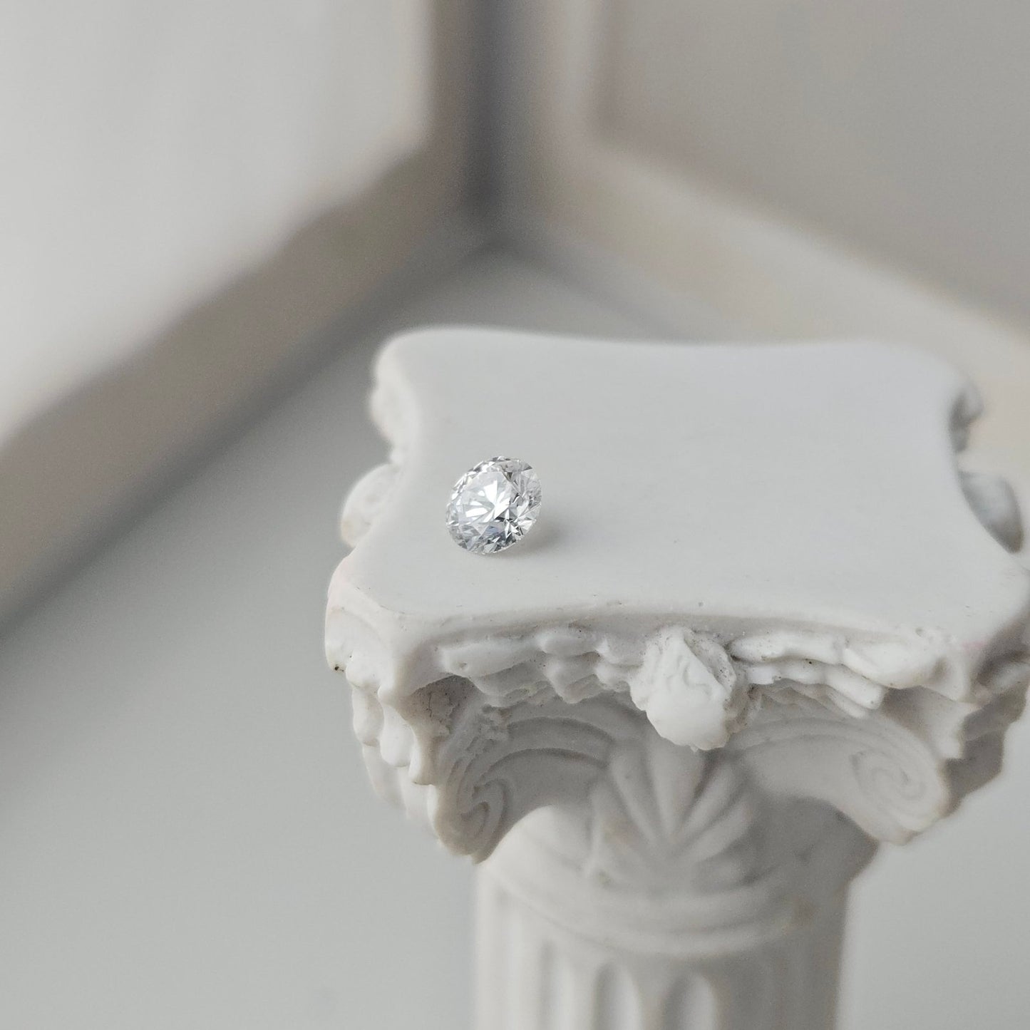 0.50CT VS2 D 764606529 Round Cut Lab Grown Diamond