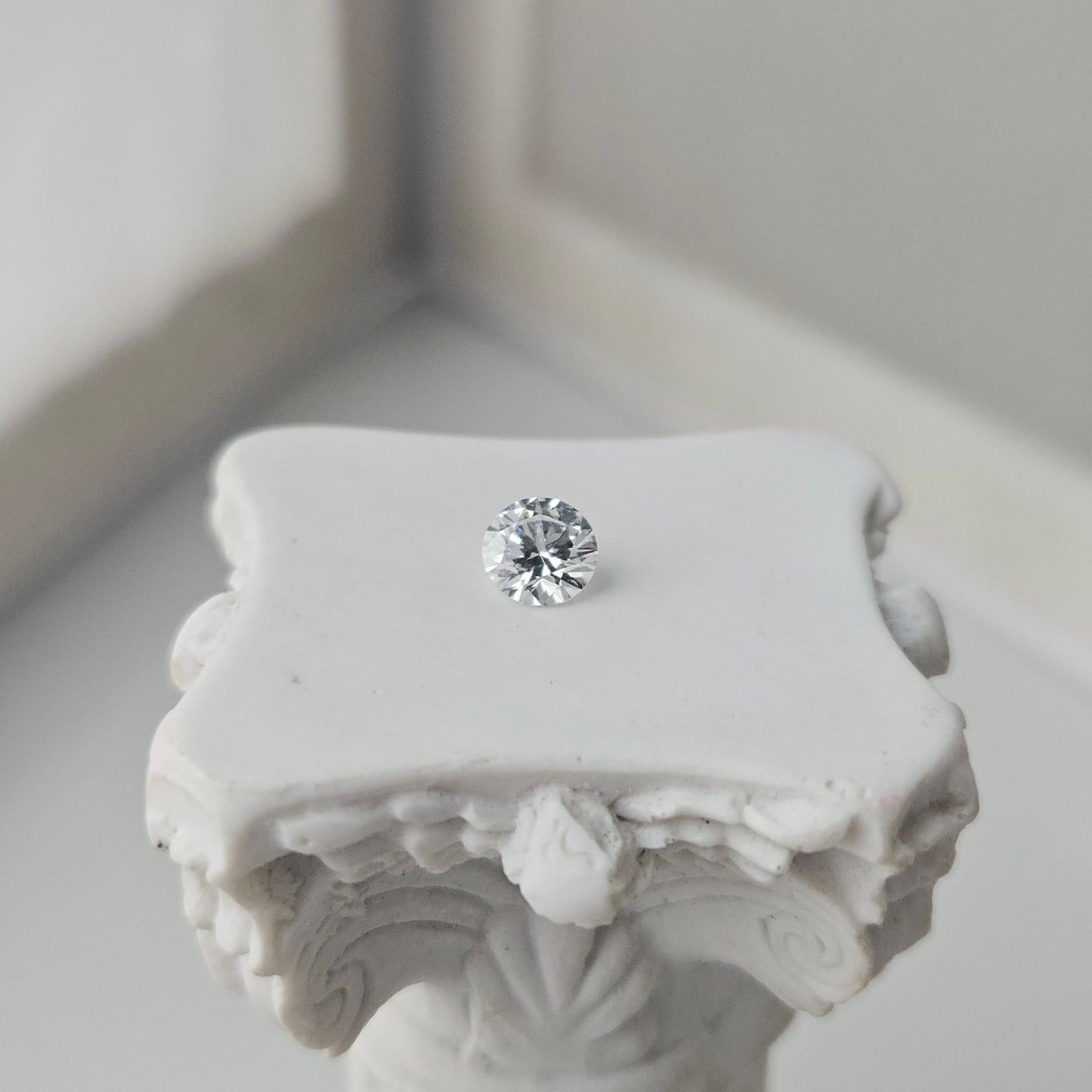 0.50CT VS2 D 764606531 Round Cut Lab Grown Diamond