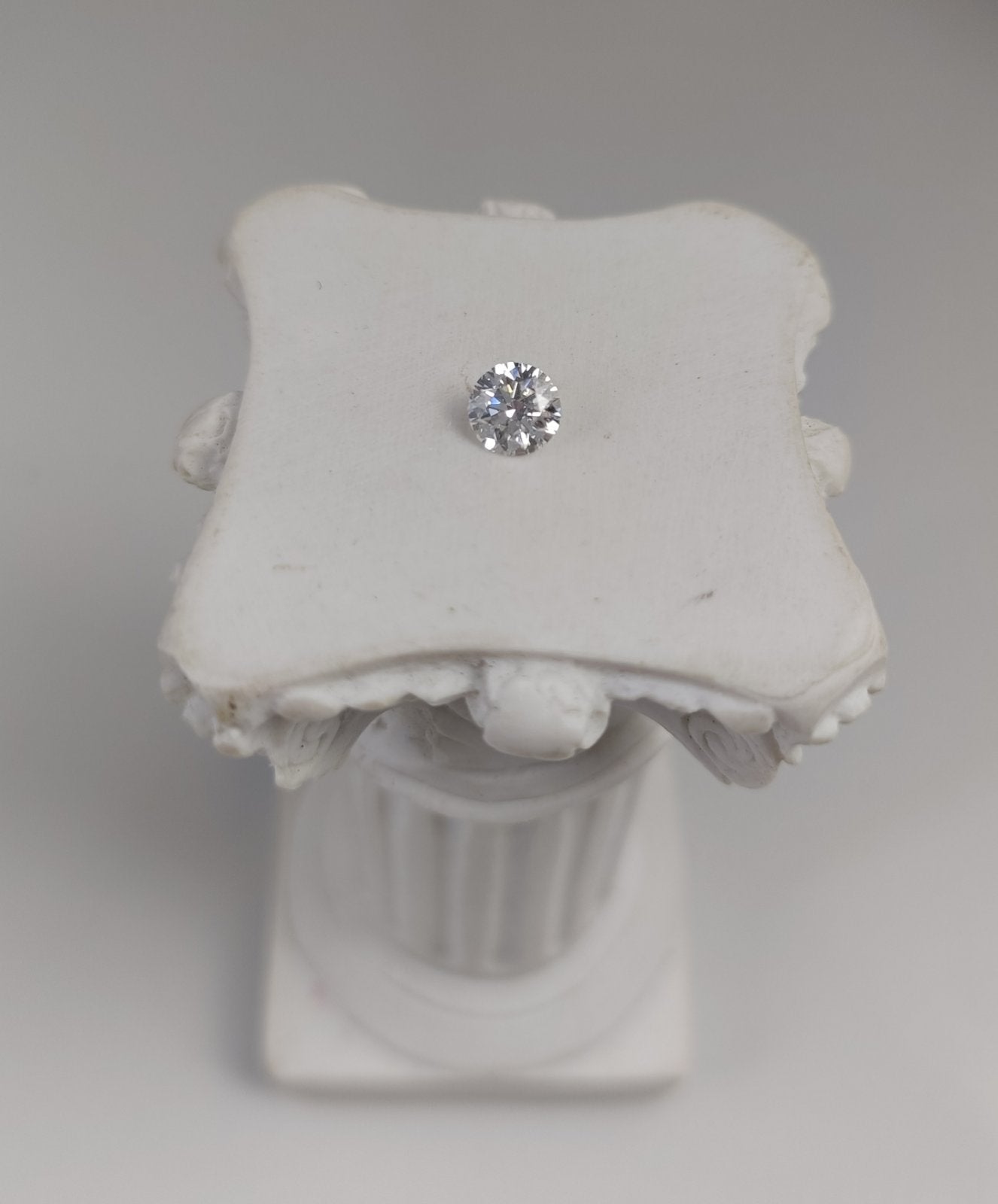 0.35ct VS1 D 653446466 Round Cut Lab Grown Diamond
