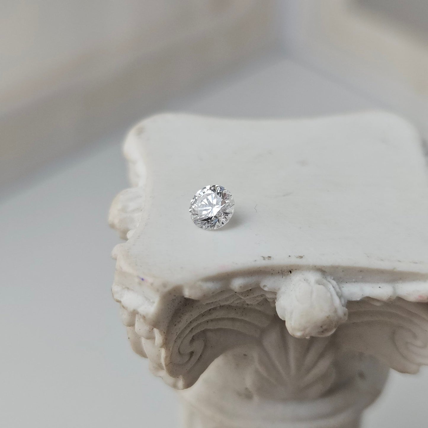 0.29CT VS2 D 649416615 Round Cut Lab Grown Diamond