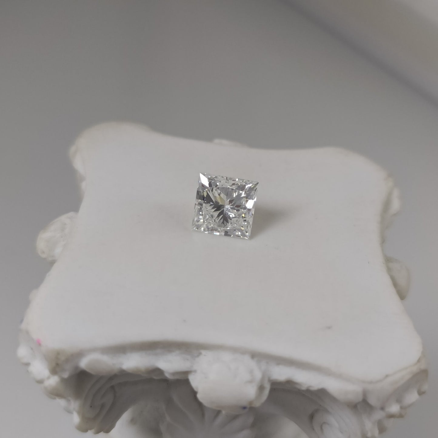1.03CT VVS1 E 737566319 Princess Cut Lab Grown Diamond