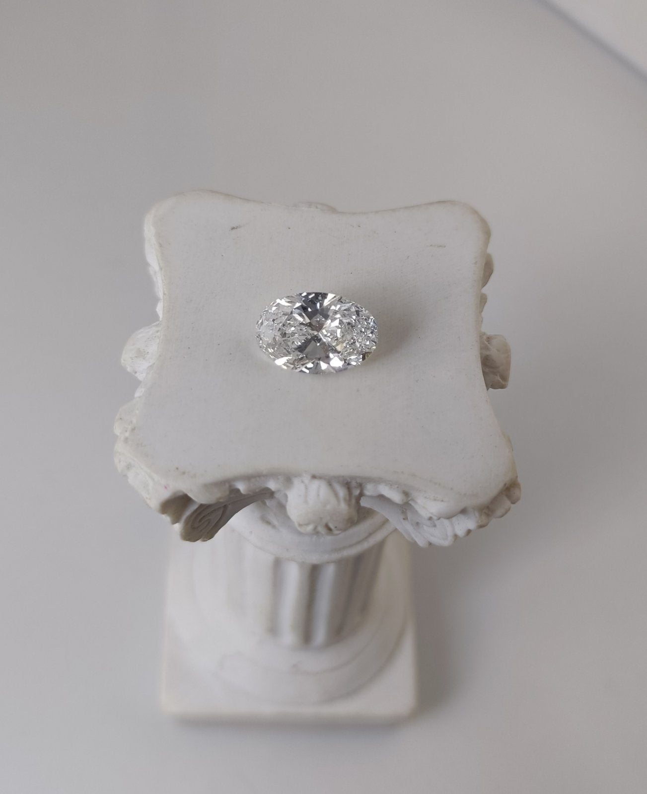2ct VS2 D 678546146 Oval Cut Lab Grown Diamond