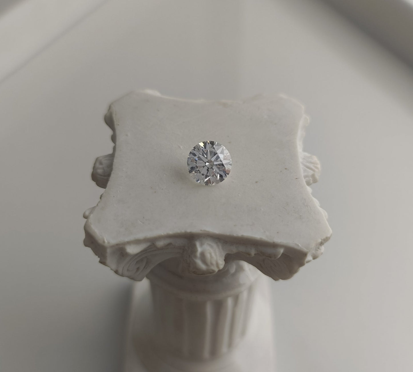 1.01CT IF D 649467975 Round Cut Lab Grown Diamond