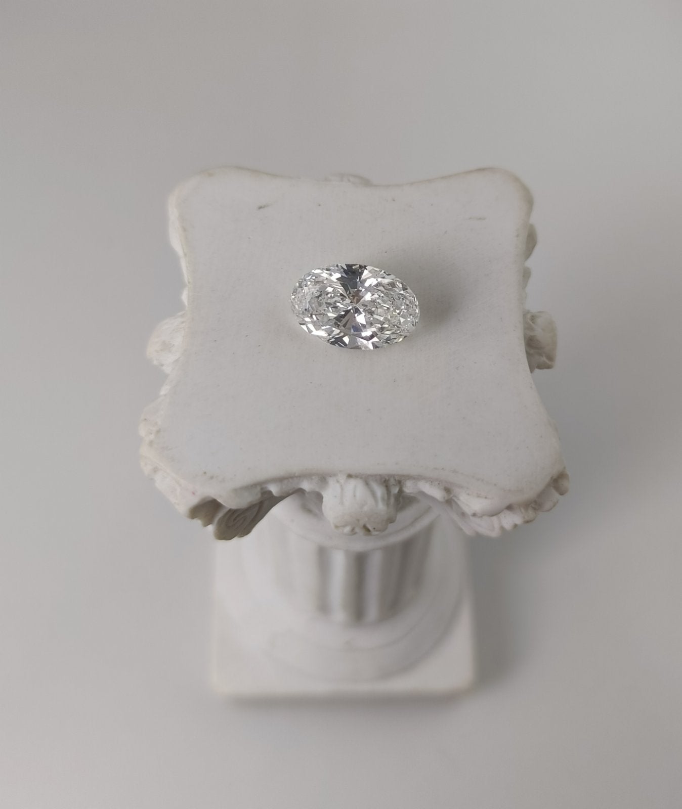 2ct VS2 D 681585003 Oval Cut Lab Grown Diamond