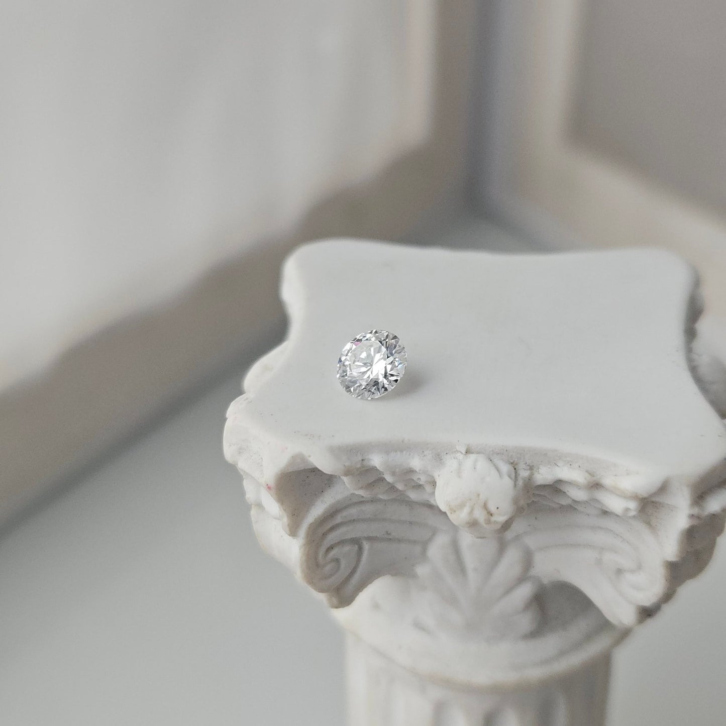 0.50CT VS1 D 790697025 Round Cut Lab Grown Diamond