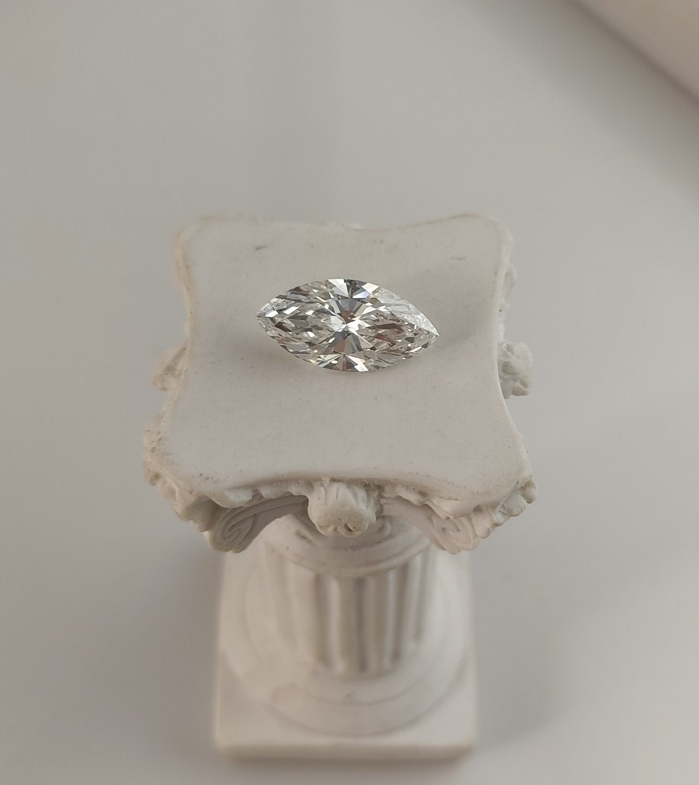 4.0CT VS1 E 708567004 Marquise Cut Lab Grown Diamond