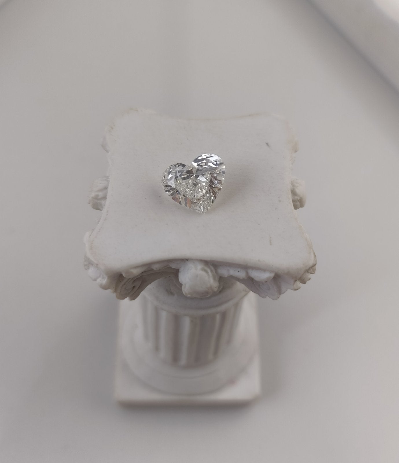 3CT VS1 F 713553932 Heart Cut Lab Grown Diamond