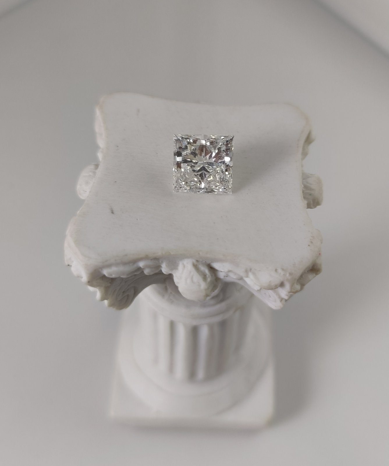 3.0CT VS1 E 715538867 Princess Cut Lab Grown Diamond