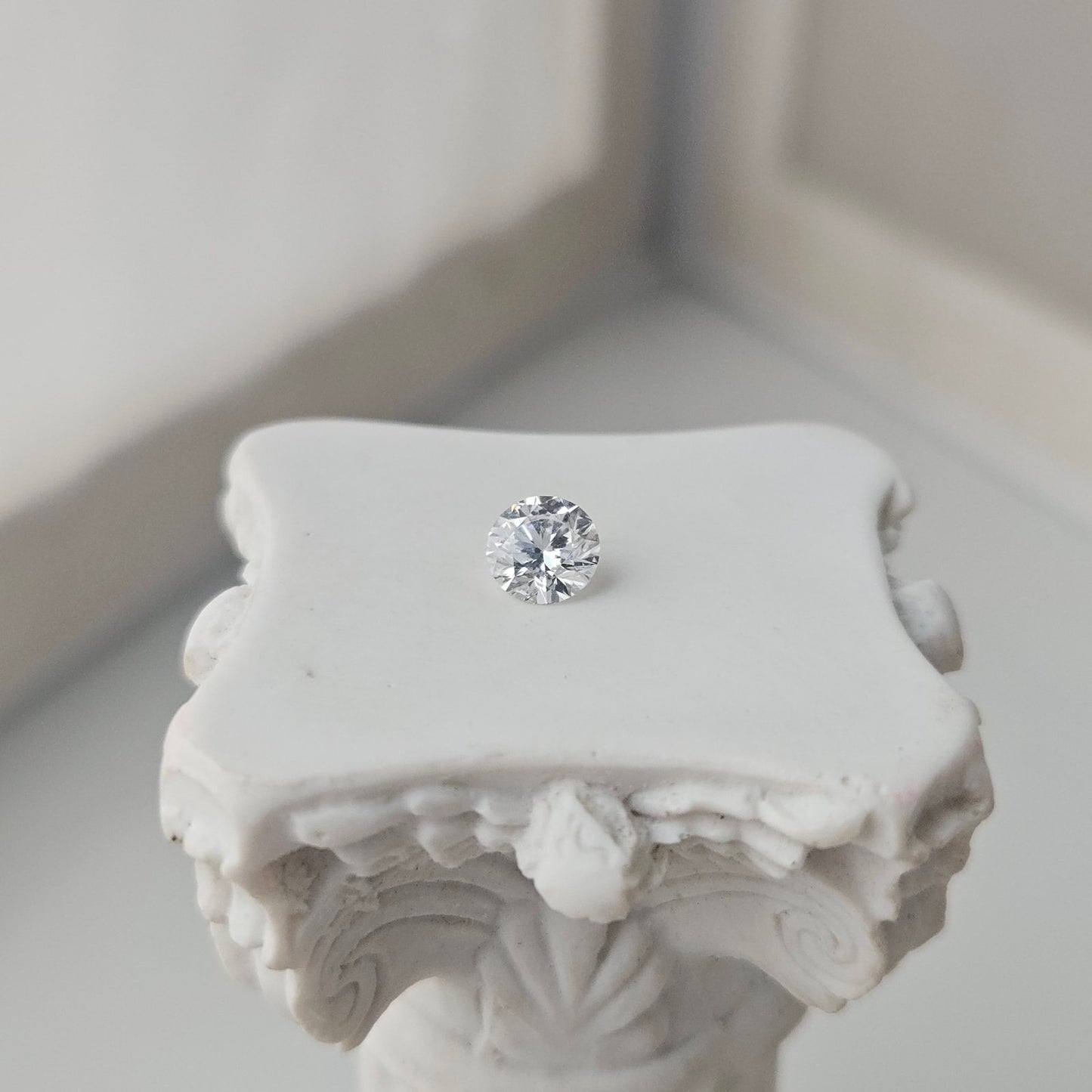 0.50CT VS2 D 794667174 Round Cut Lab Grown Diamond