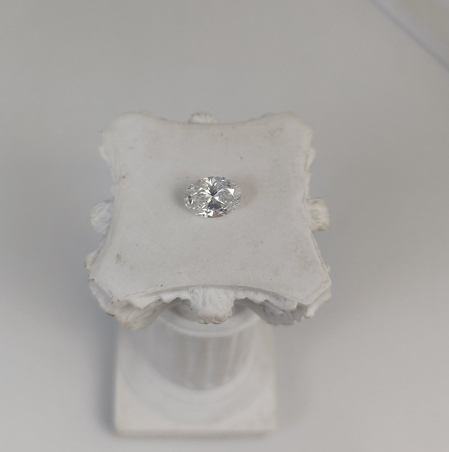 1.10CT VS1 D 735567294 Oval Cut Lab Grown Diamond