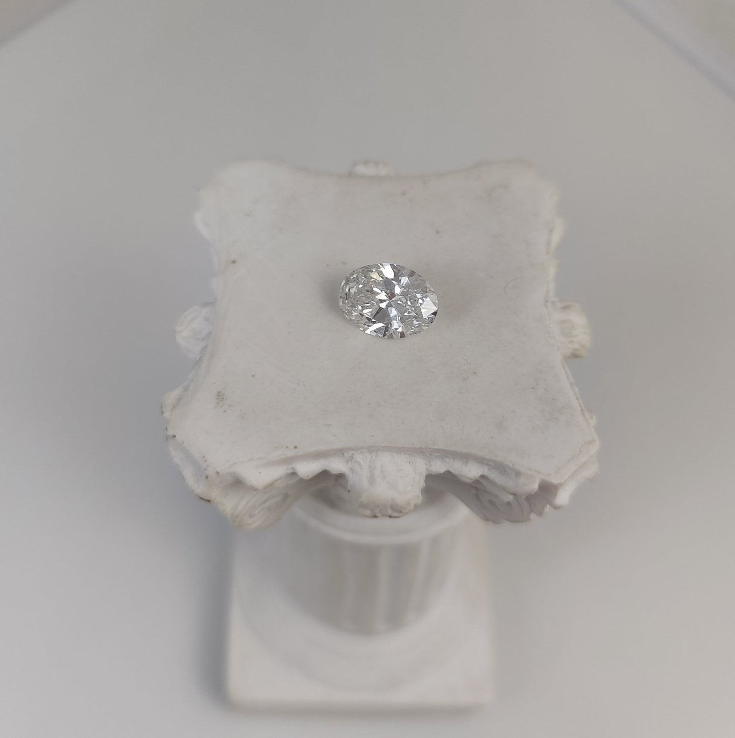 1.10CT VS1 D 735567295 Oval Cut Lab Grown Diamond