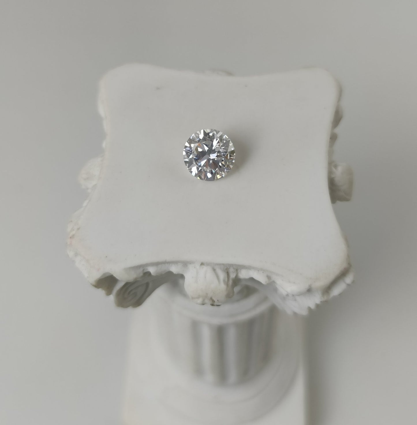 1CT VVS2 D 760577776 Round Cut Lab Grown Diamond