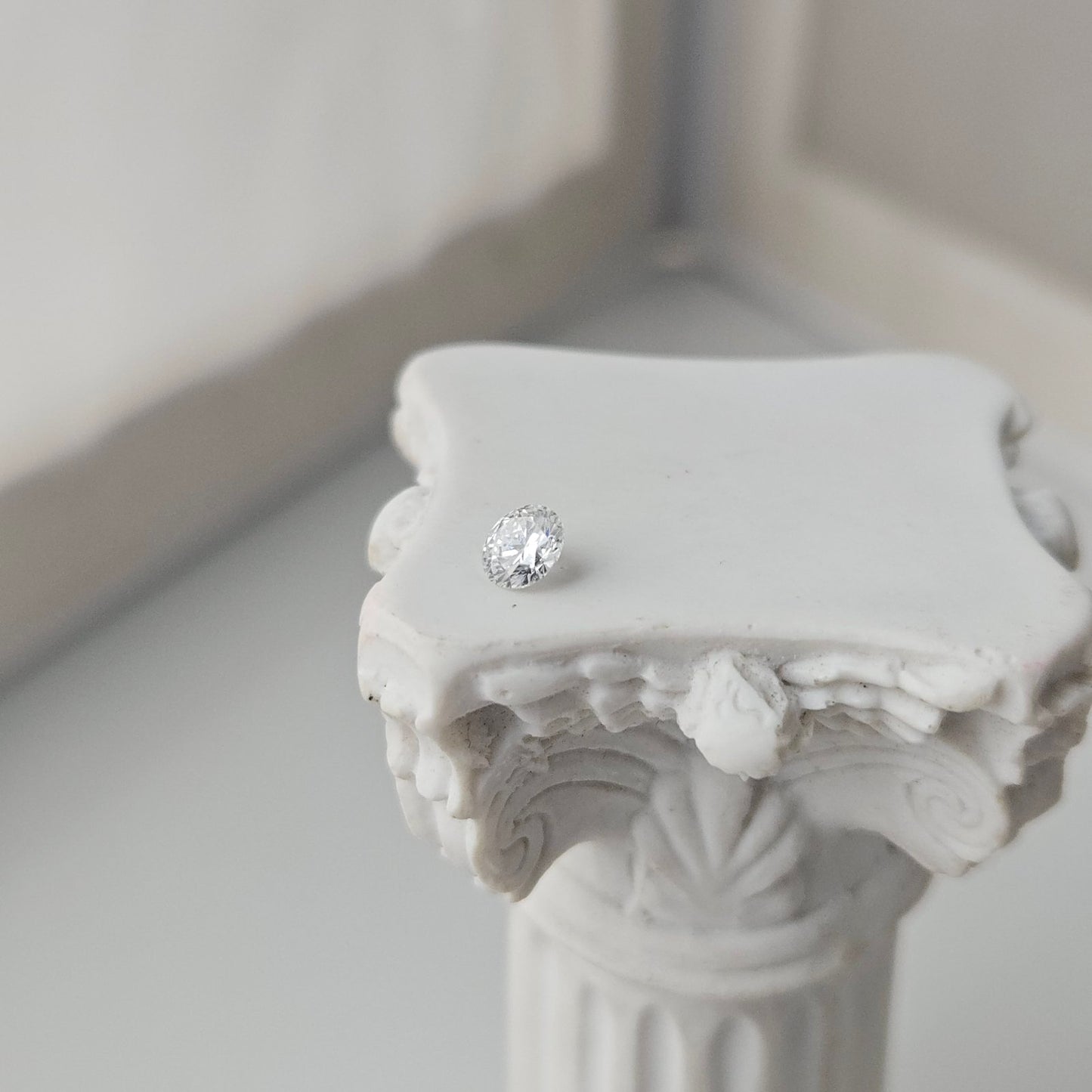 0.28CT VS2 D 720596078 Round Cut Lab Grown Diamond