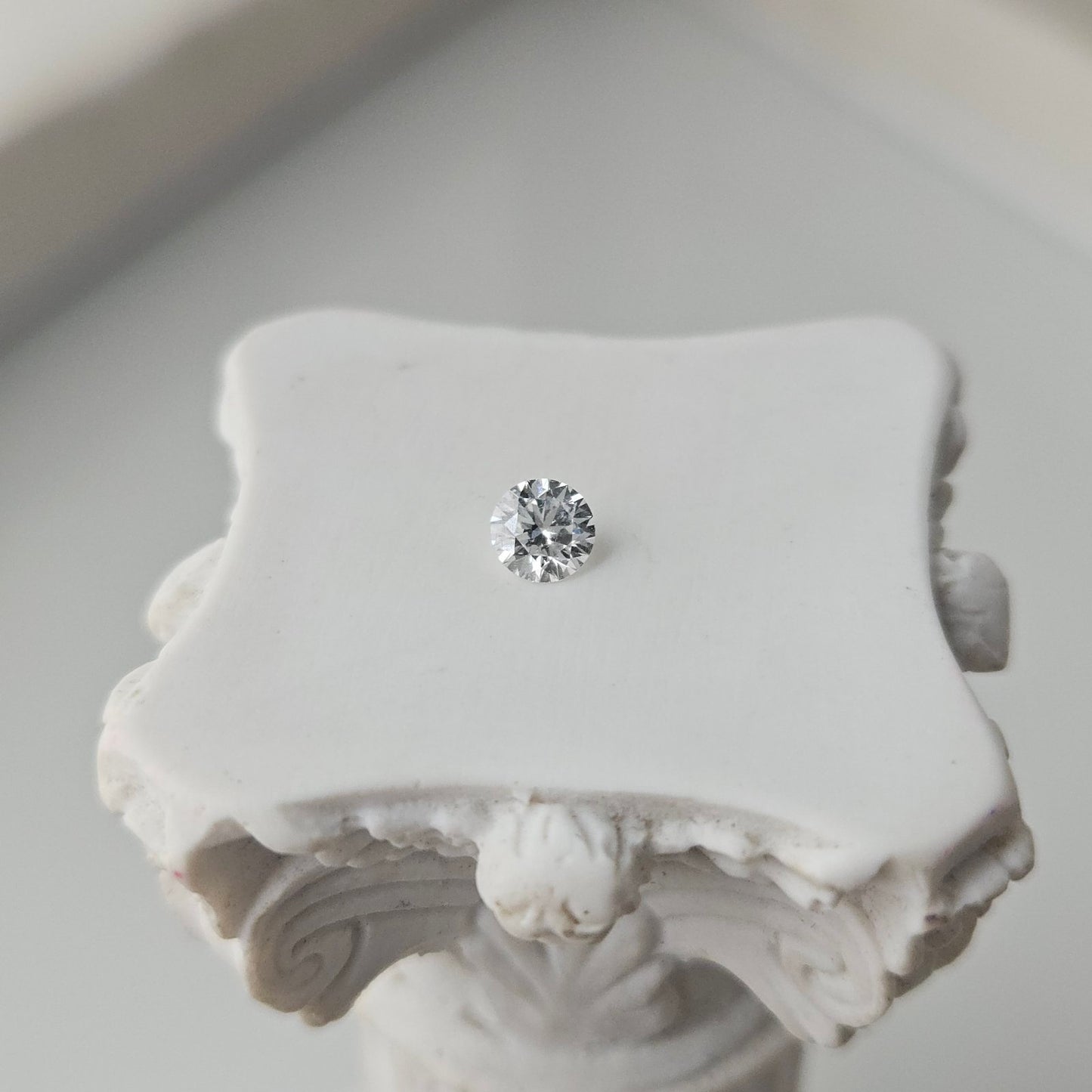 0.27CT VVS2 E 719579605 Round Cut Lab Grown Diamond