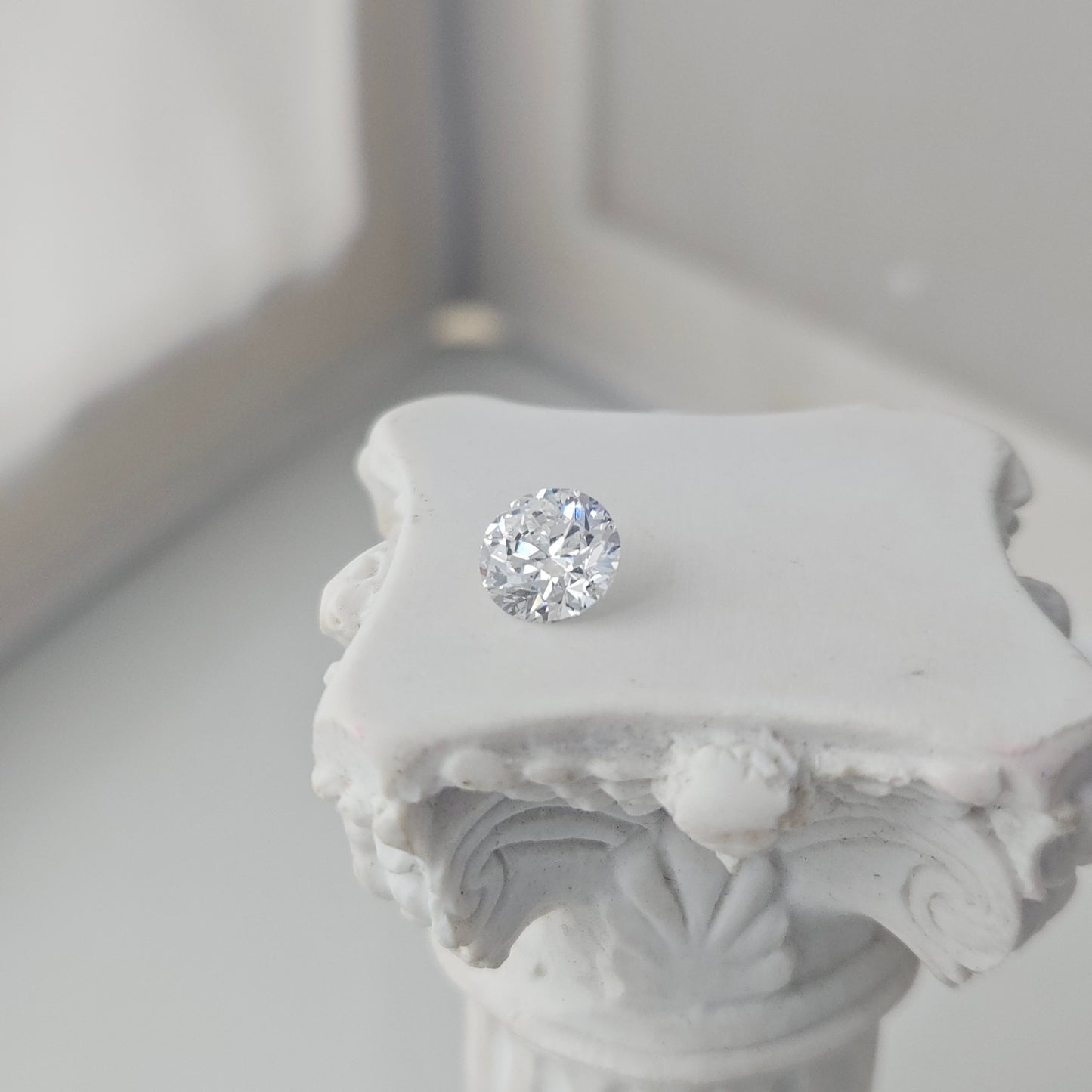 1.0CT VS1 D 801650727 Round Cut Lab Grown Diamond