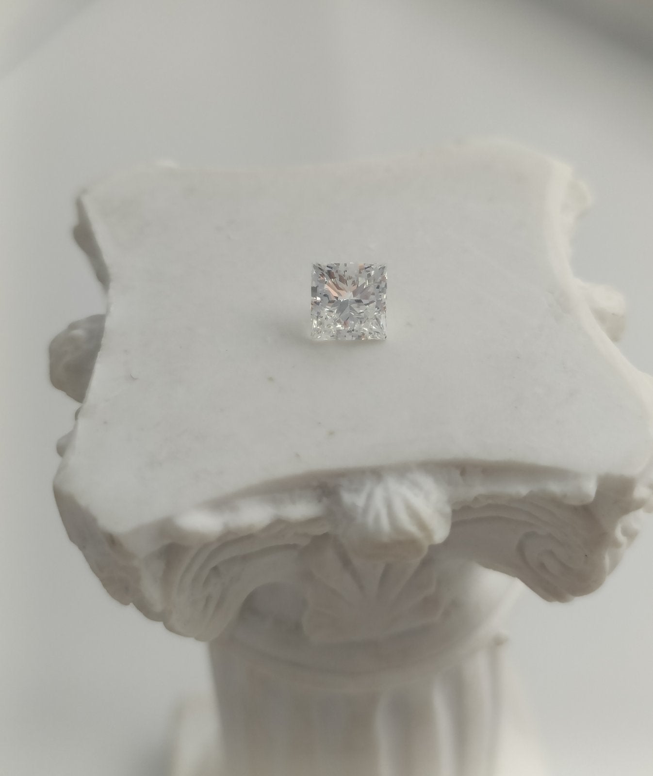 0.50CT VS1 G 561281484 Princess Cut Lab Grown Diamond