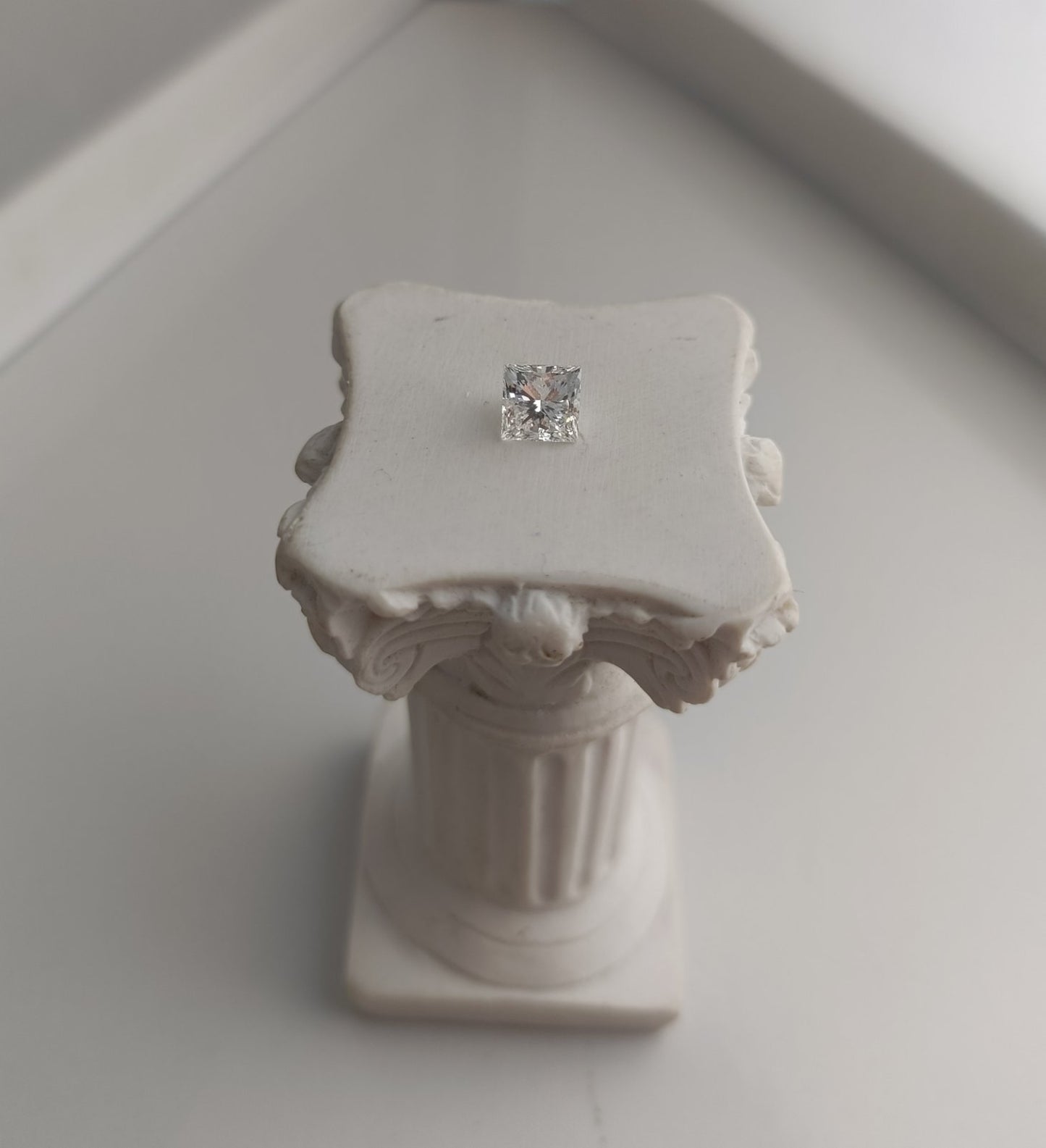 1CT VS1 D 639482290 Princess Cut Lab Grown Diamond