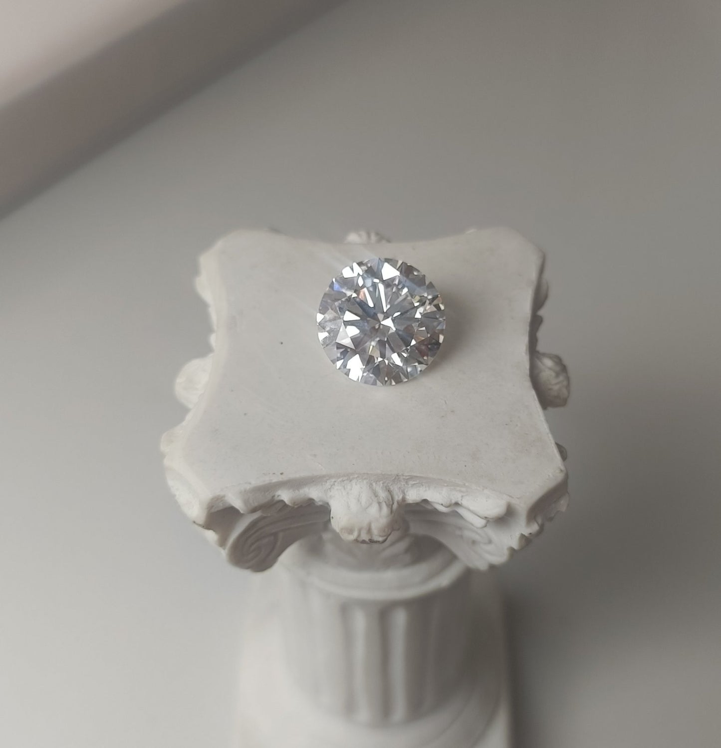 5CT VVS2 E 723589176 Round Cut Lab Grown Diamond