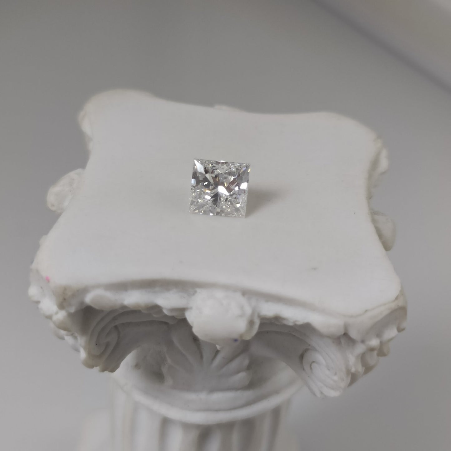 1.0CT VVS1 D 743590200 Princess Cut Lab Grown Diamond