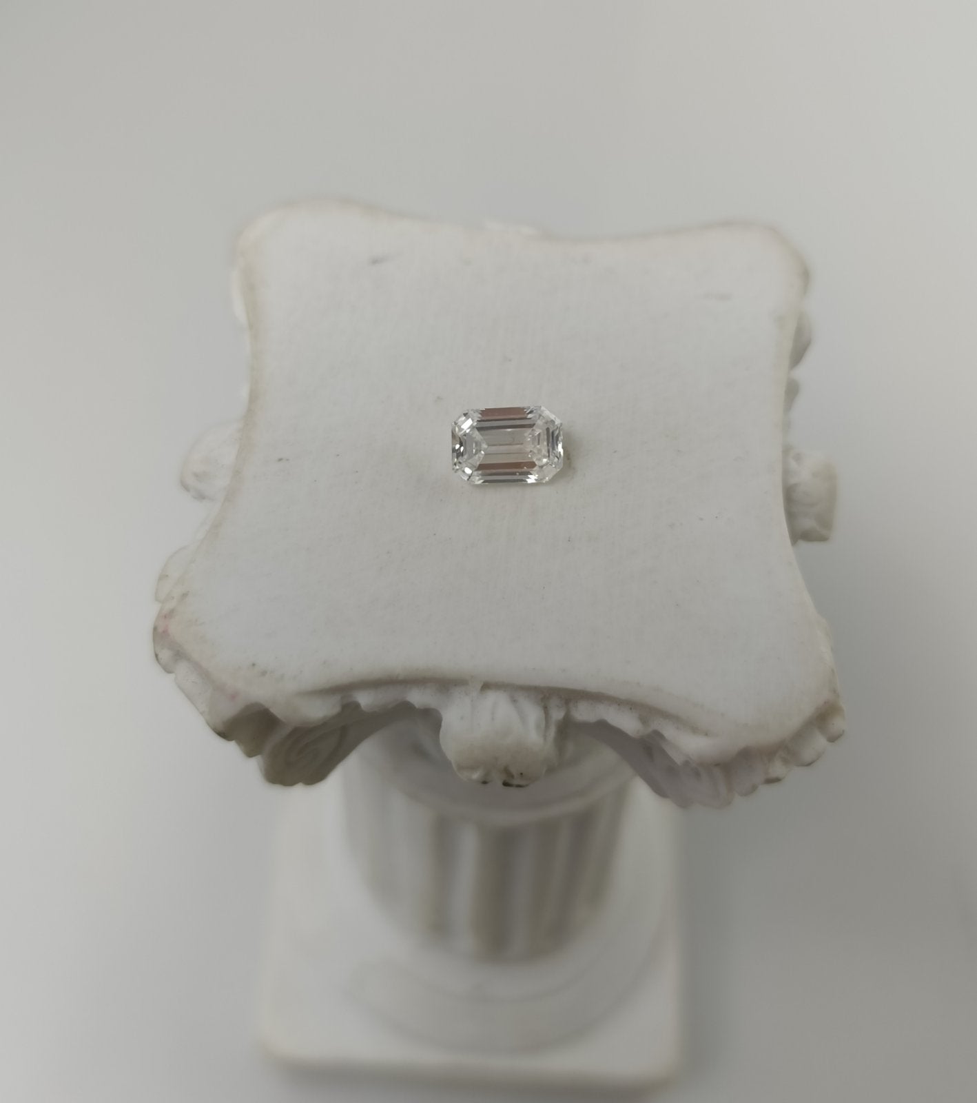 0.55CT VS1 E 713591908 Emerald Cut Lab Grown Diamond