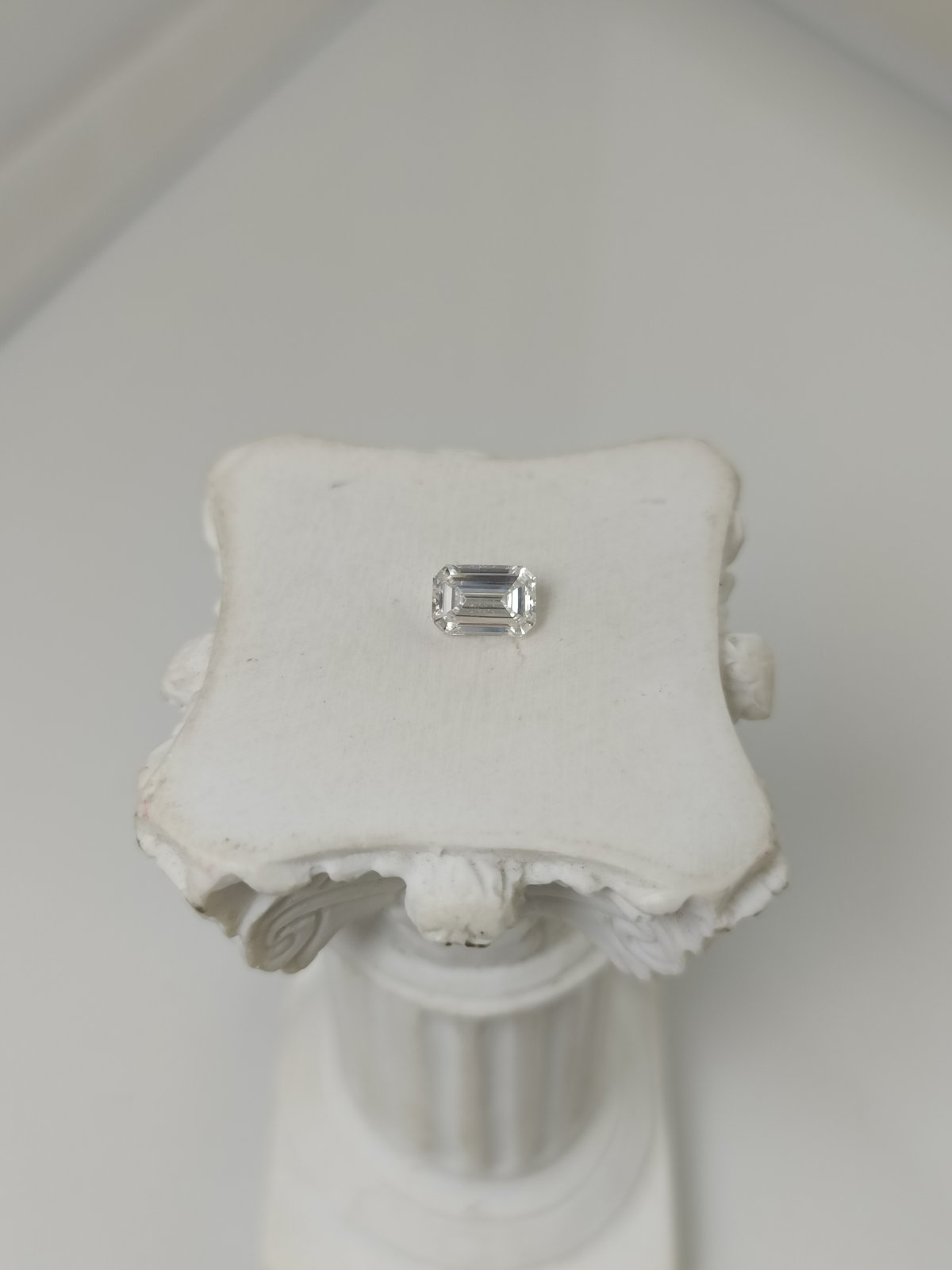 0.57CT VS1 E 731595144 Emerald Cut Lab Grown Diamond