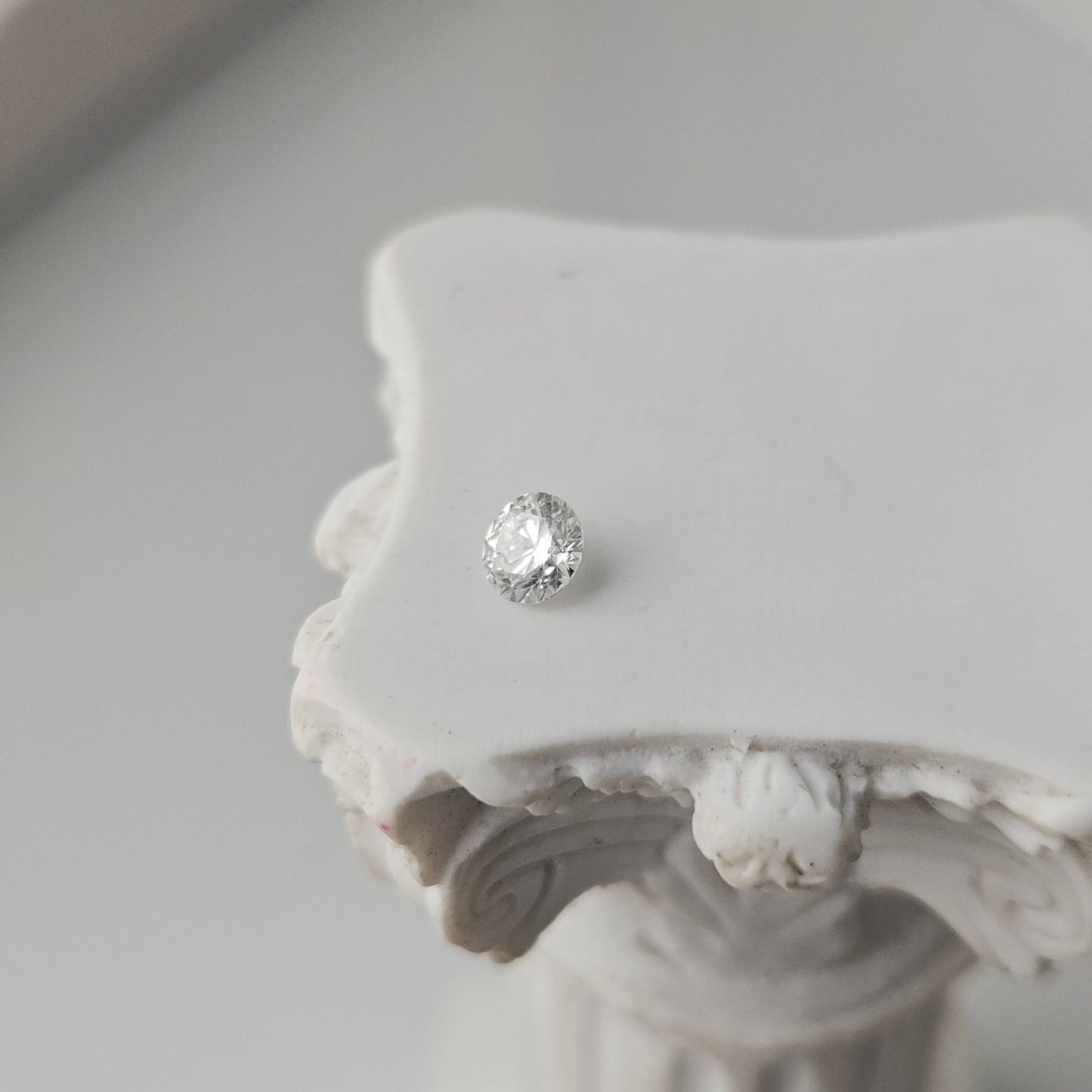 0.27CT VVS2 E 719579605 Round Cut Lab Grown Diamond
