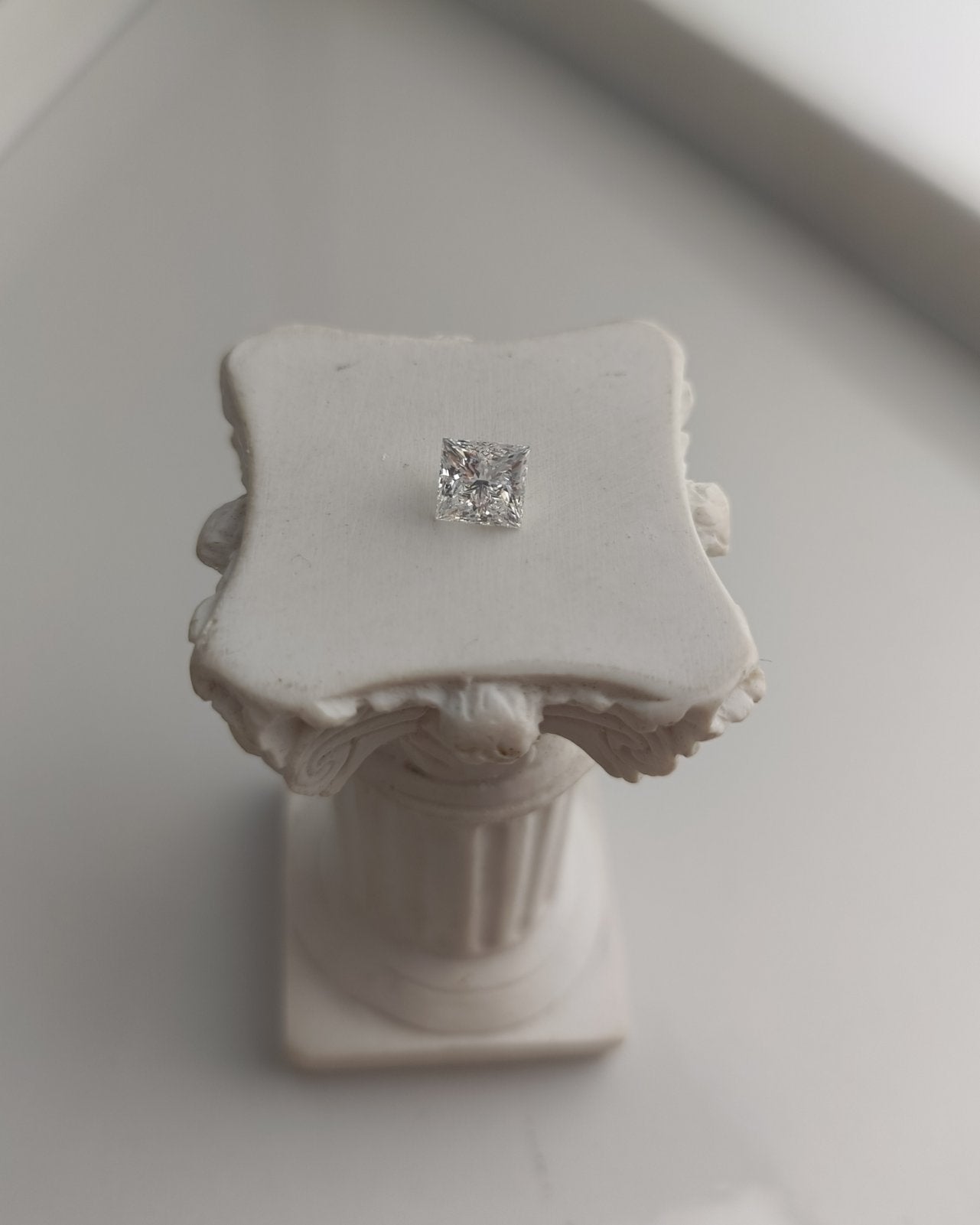 1.02CT VS1 E 642499183 Princess Cut Lab Grown Diamond