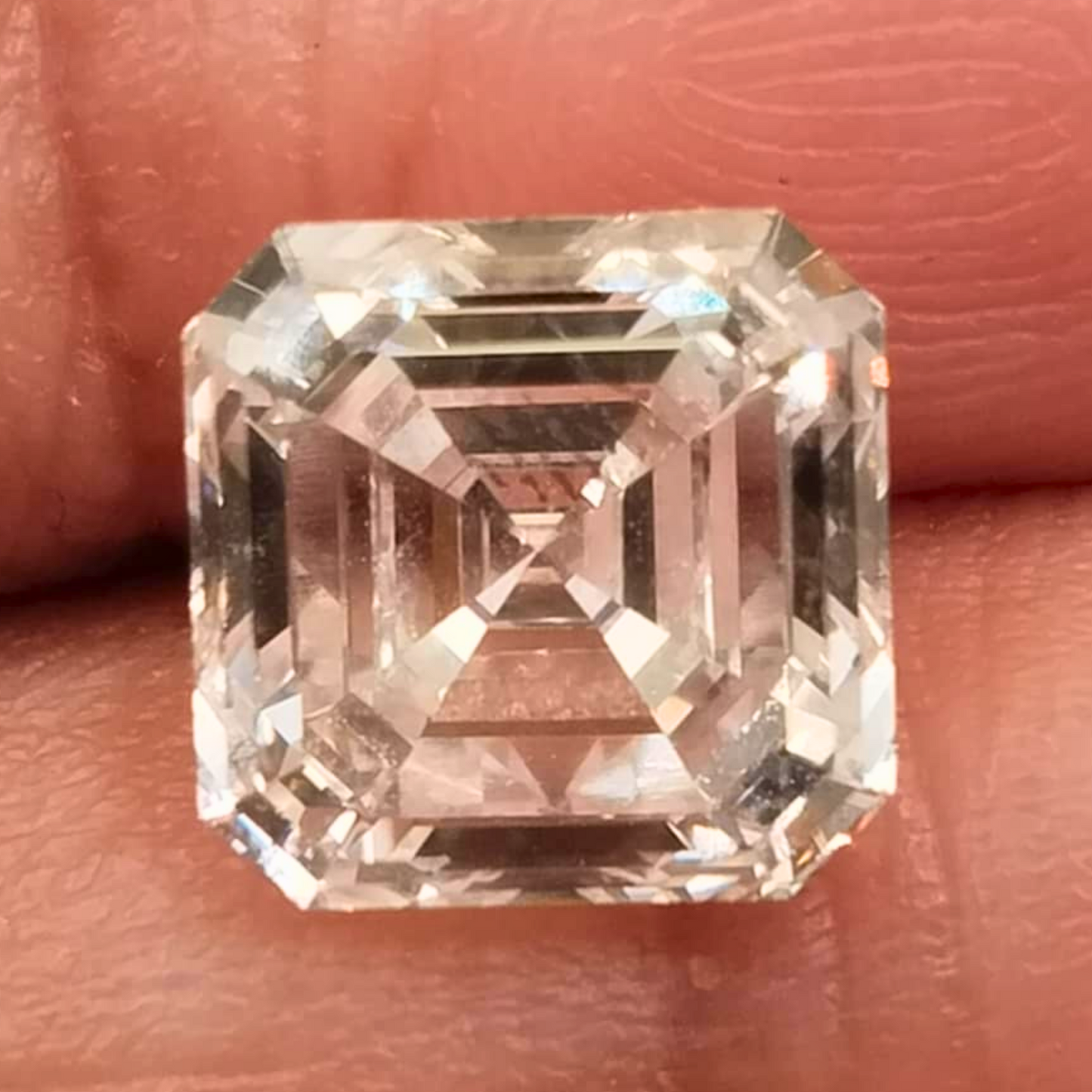 3.00CT VVS2 G 606332784 Square Emerald Cut Lab Grown Diamond
