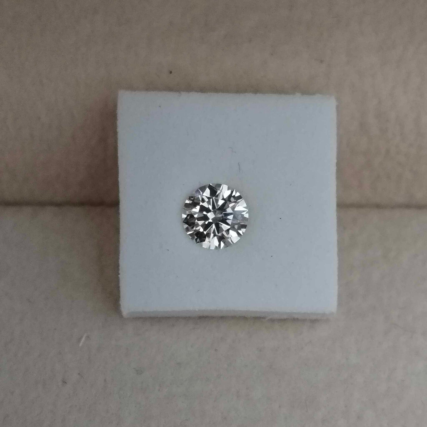 0.35ct VVS2 D 675558982 Round Cut Lab Grown Diamond