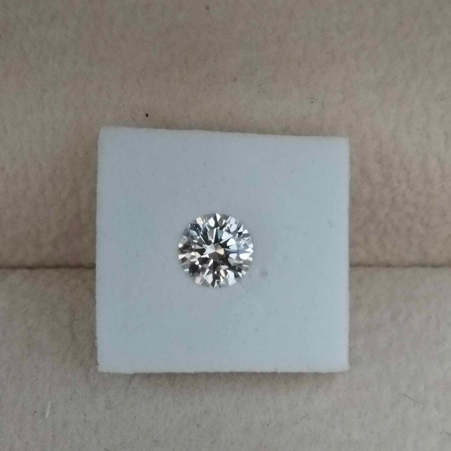 0.35ct VVS2 D 675549179 Round Cut Lab Grown Diamond